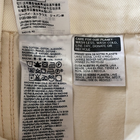 SOLD NWT Levi's Vintage Utility Shortall Tofu - Picture 10 of 11